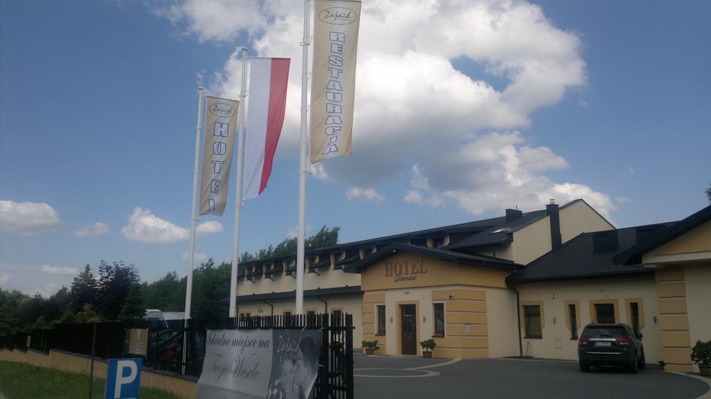 Hotel Diament - Zajazd U Przemka ซเกียร์ซ ภายนอก รูปภาพ